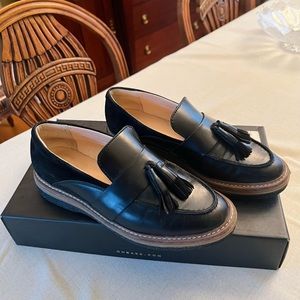 Clarks womens tassel loafers